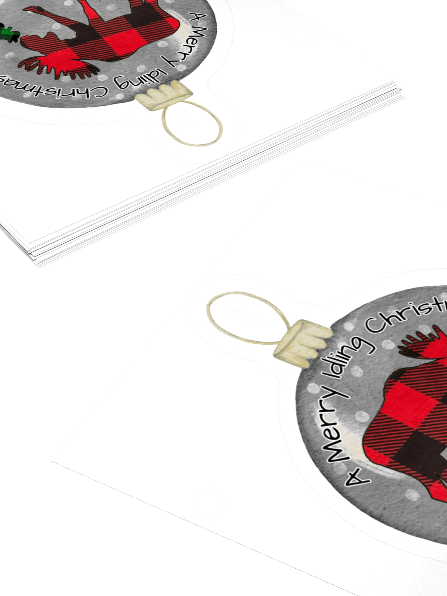 A Merry Idling Christmas Sticker - IITI product image (11)