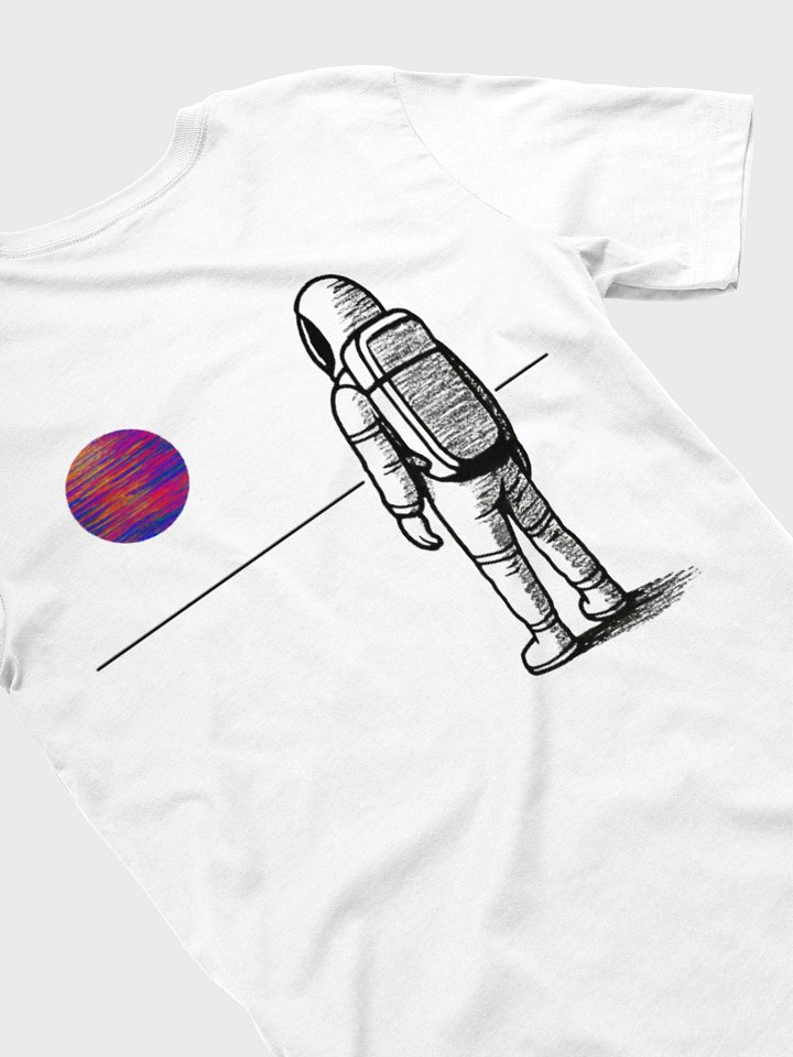 super soft lonely astronaut tee. product image (2)