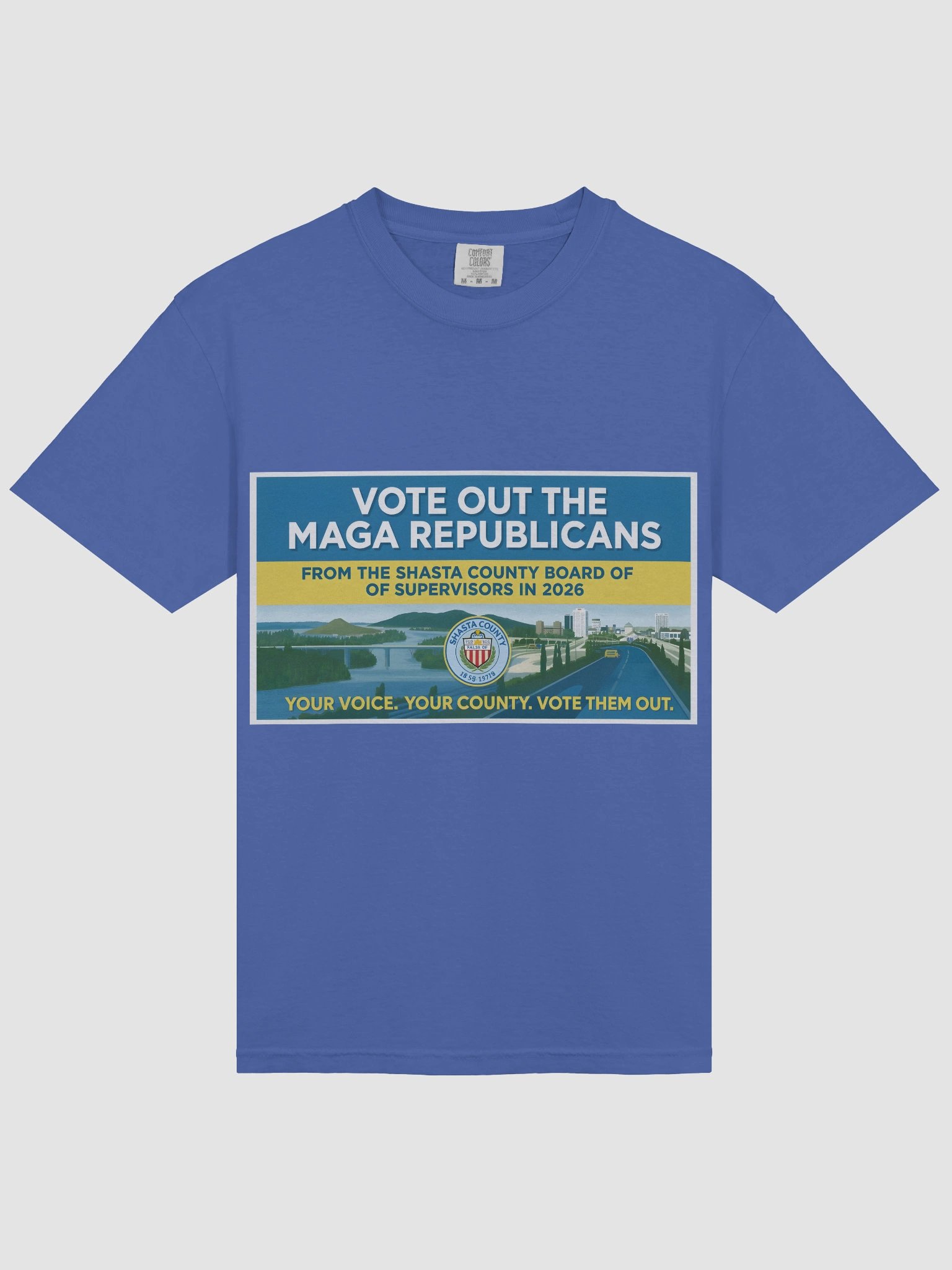 2026 Shasta County Board of Supervisors Political T-Shirt product image (9)