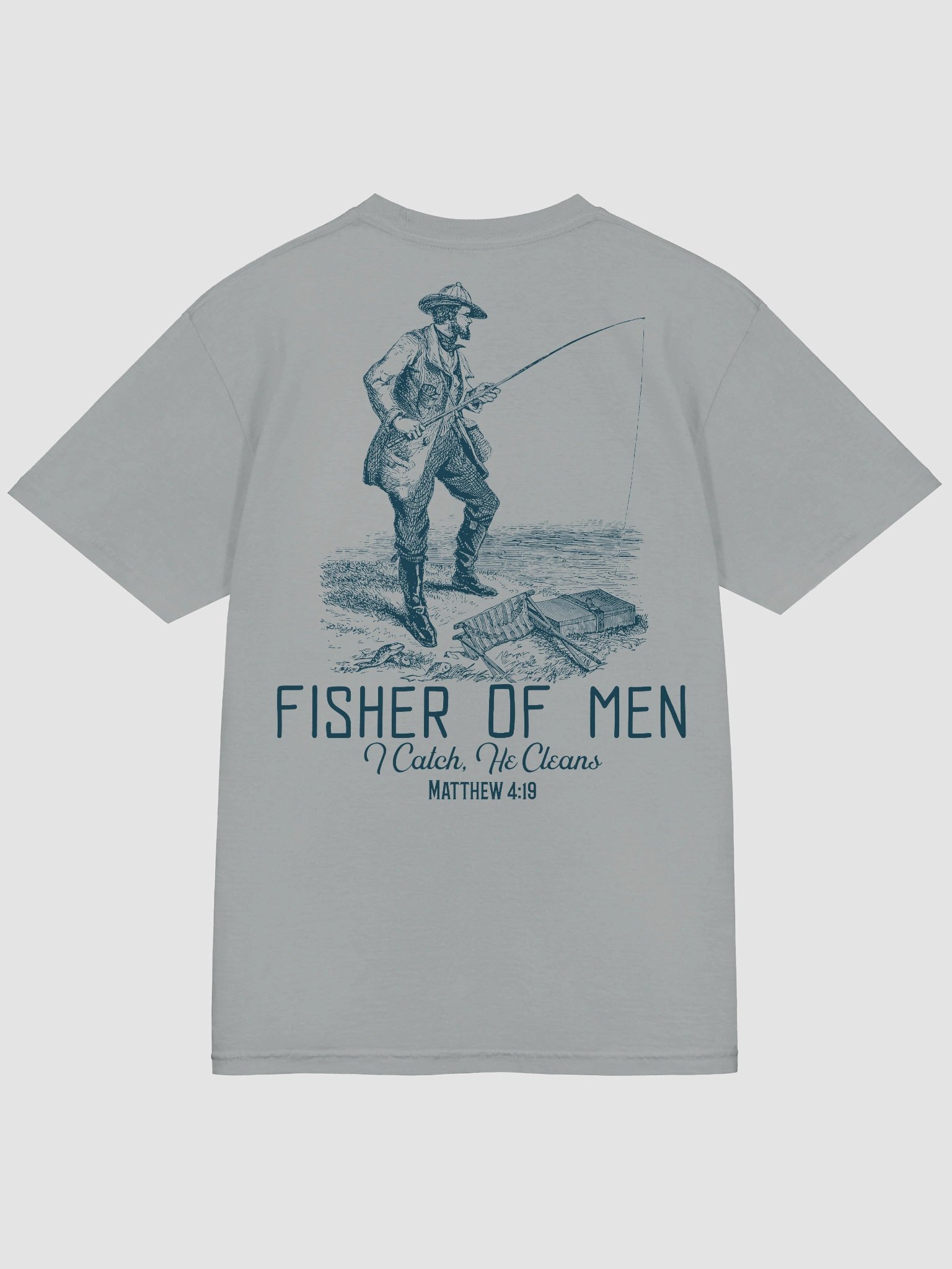 Fisher of Men – Vintage Christian Fishing Shirt product image (4)