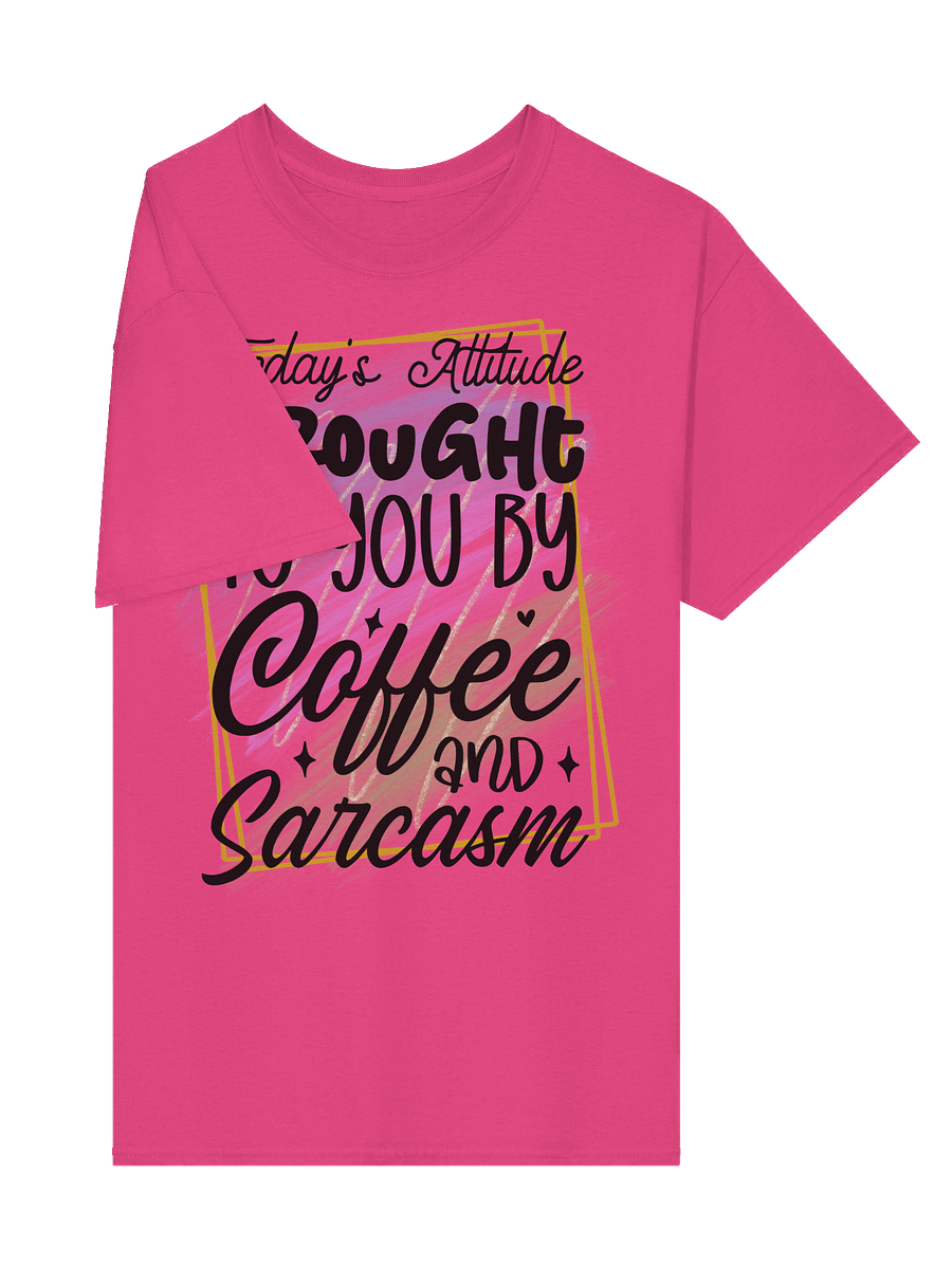 Coffee & Sarcasm Vibes Tee product image (29)