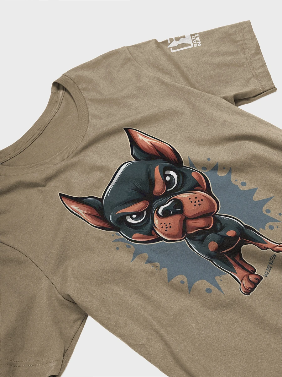 Doberman Angry Pup - Premium Unisex T-shirt product image (3)