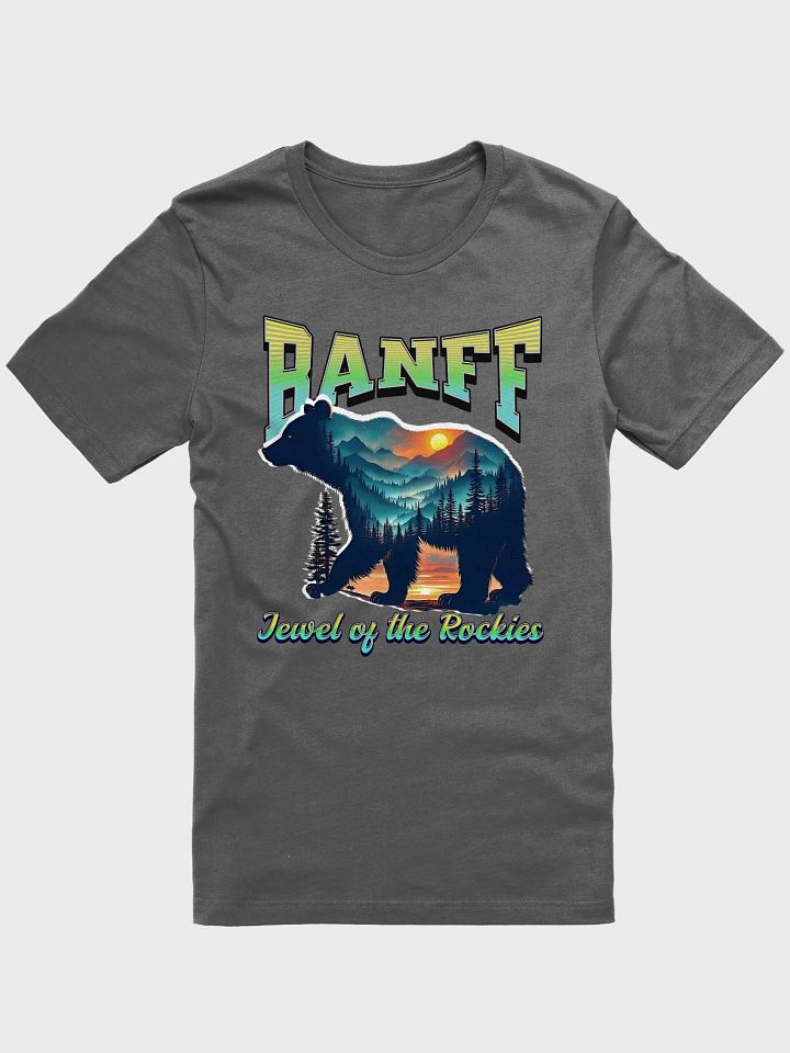 Banff Jewel Of The Rockies Bear Iconic Comfort T-Shirt product image (1)