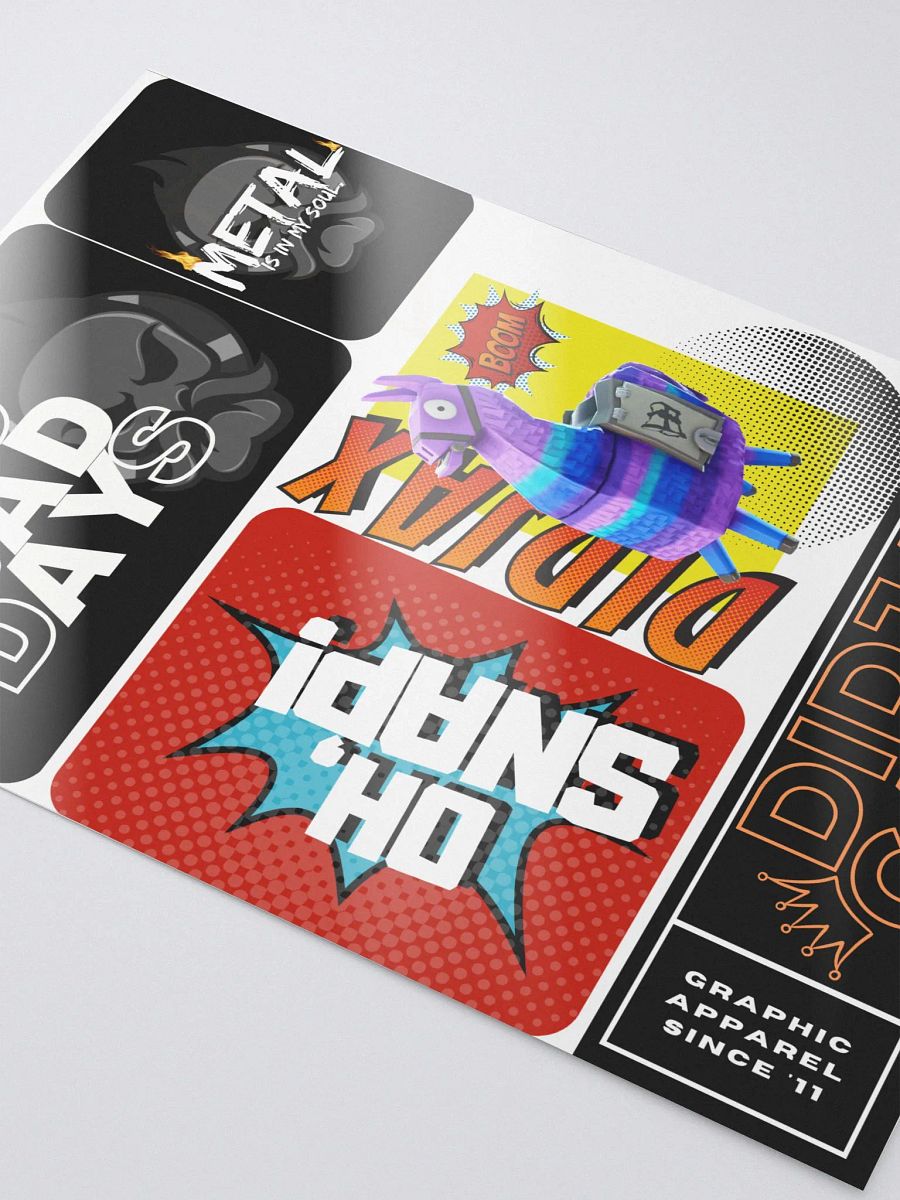 Kiss Cut Sticker Set product image (3)