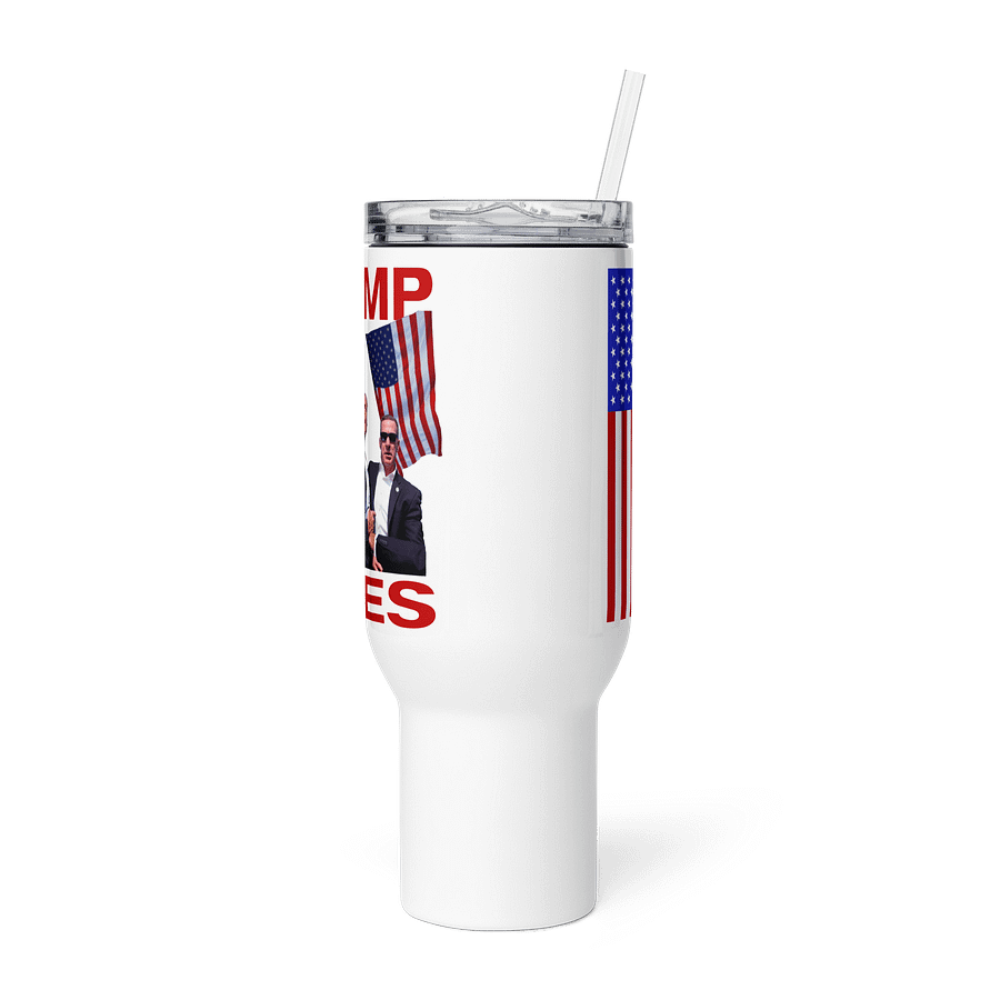 Trump Lives 40oz Travel Mug w/ Handle product image (5)
