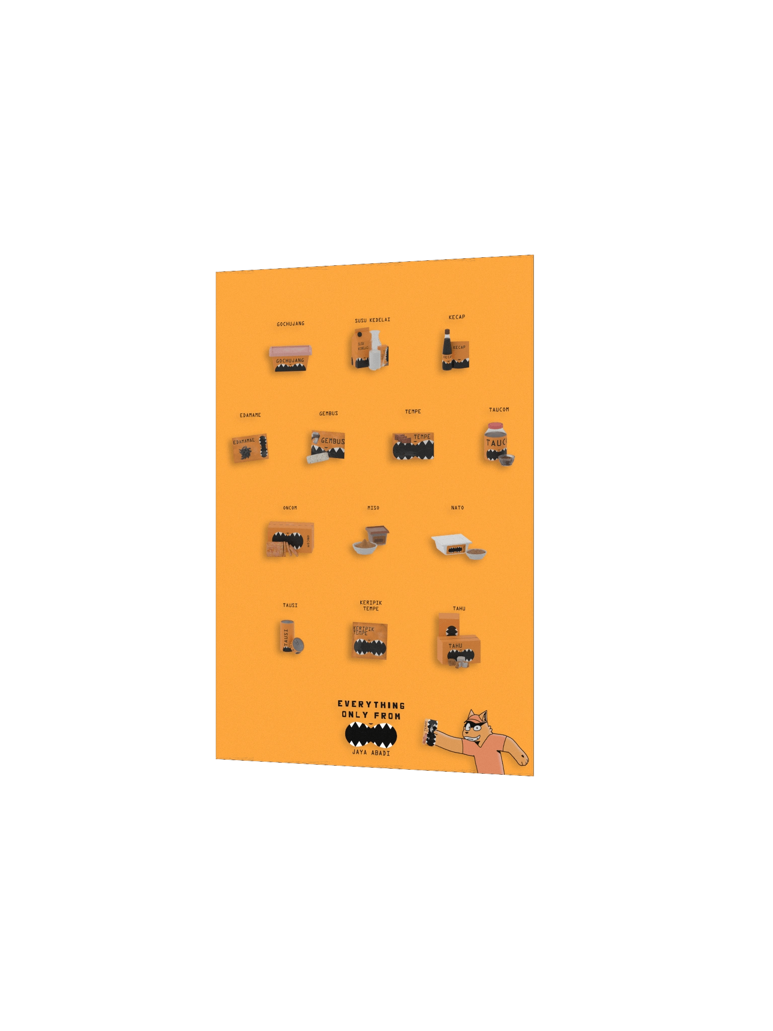 MMA | Jaya Abadi Food Selection Poster (Paper) product image (3)