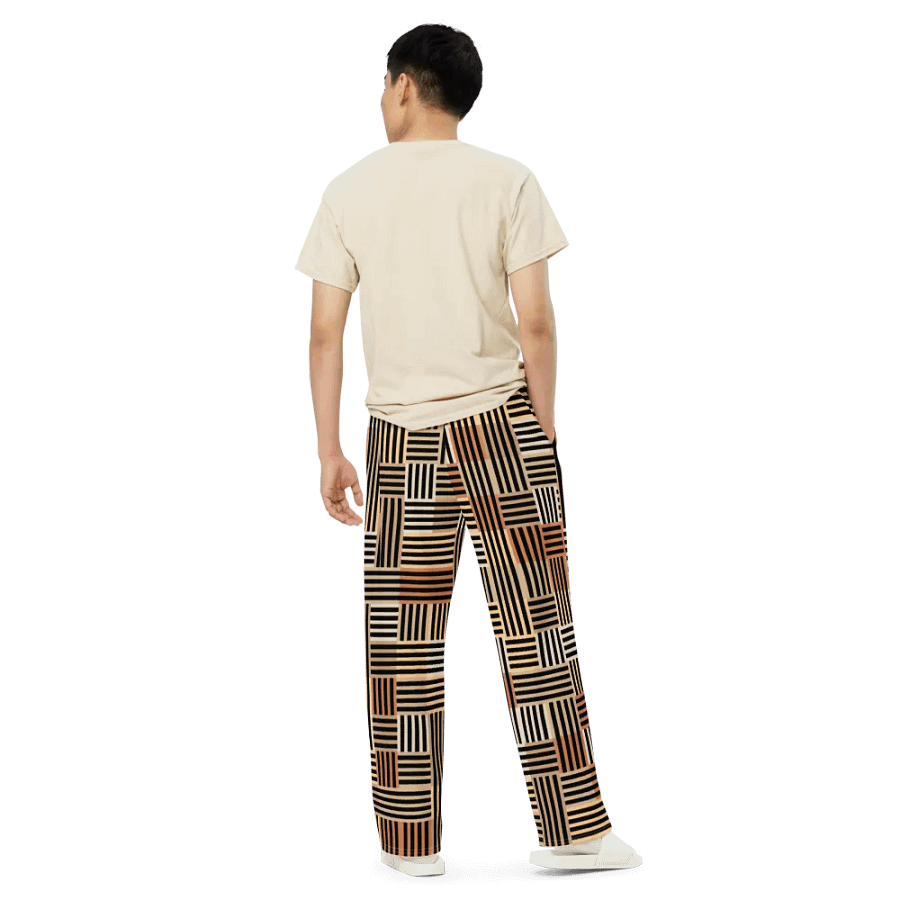 BUIII Minimalism: Warm Ember Wide-Leg Pants product image (5)