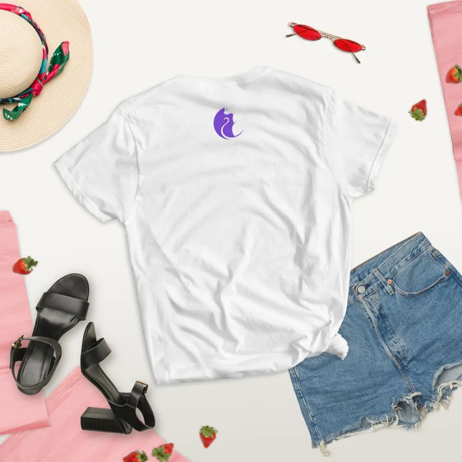 KawaiiKitten Simple White Tee product image (11)