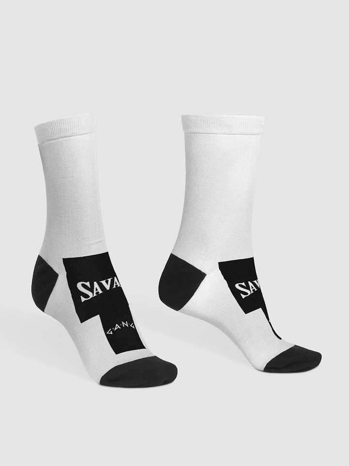 Savage Vibe Crew Socks product image (2)