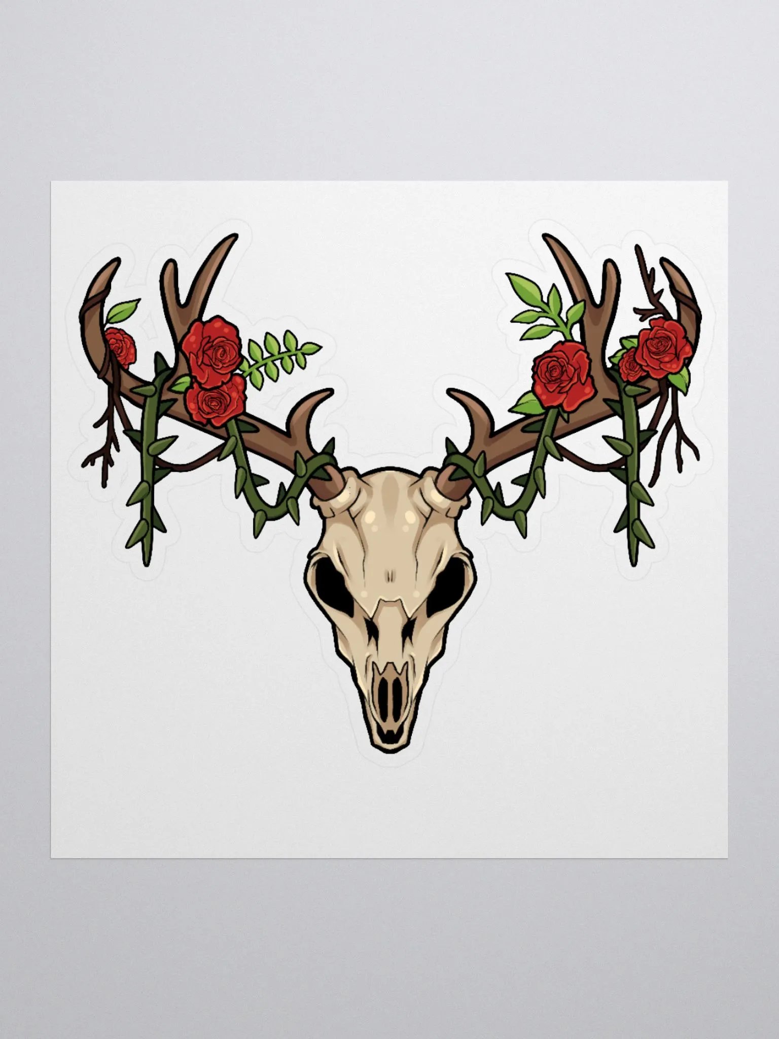 Deer Skull Sticker product image (1)