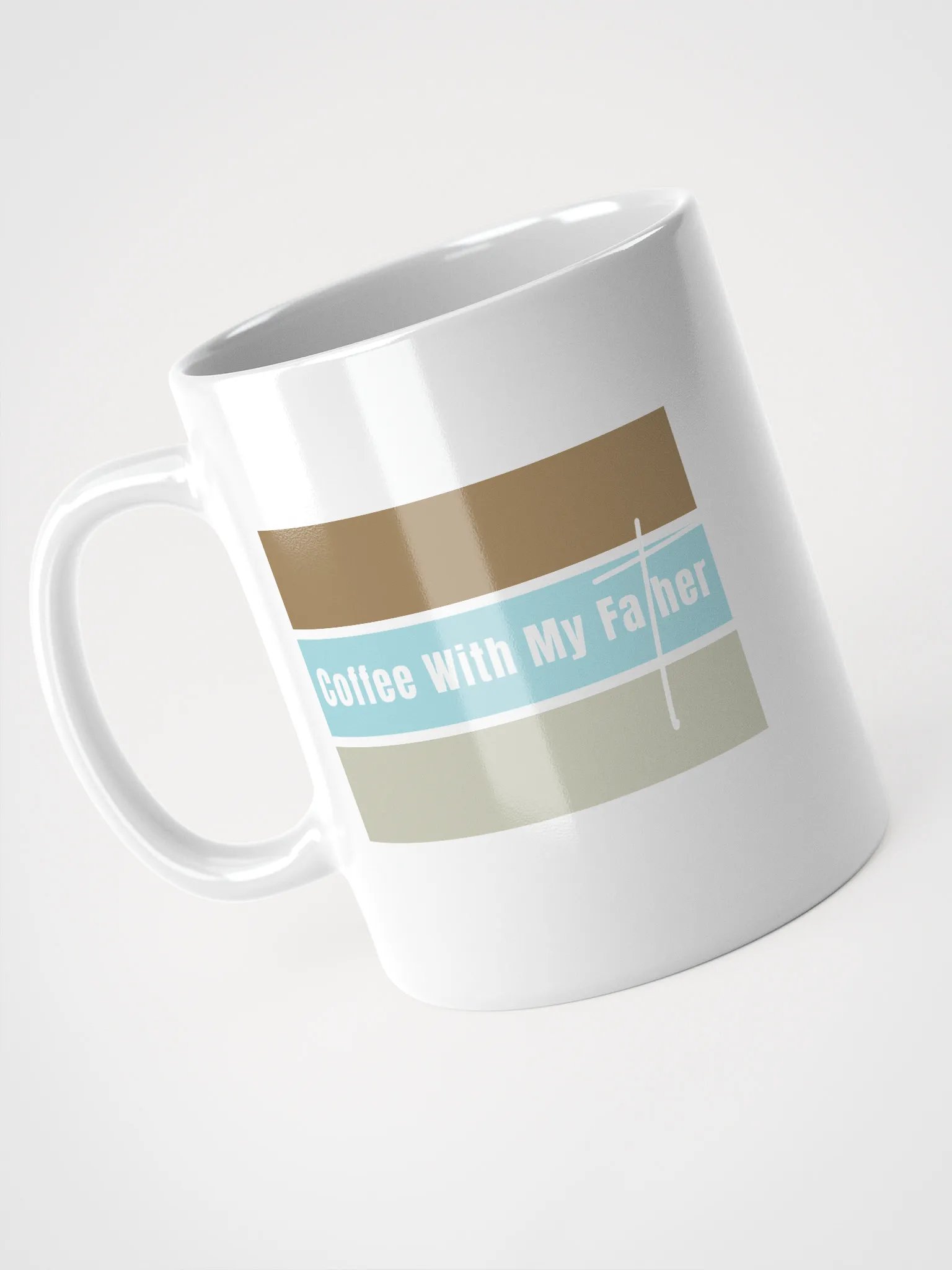 Coffee With My Father Block Mug product image (4)