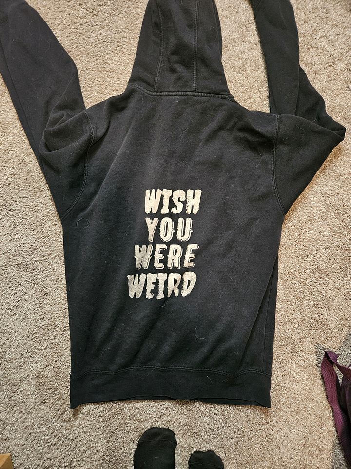 Wish You Were Weird Hoodie product image (1)