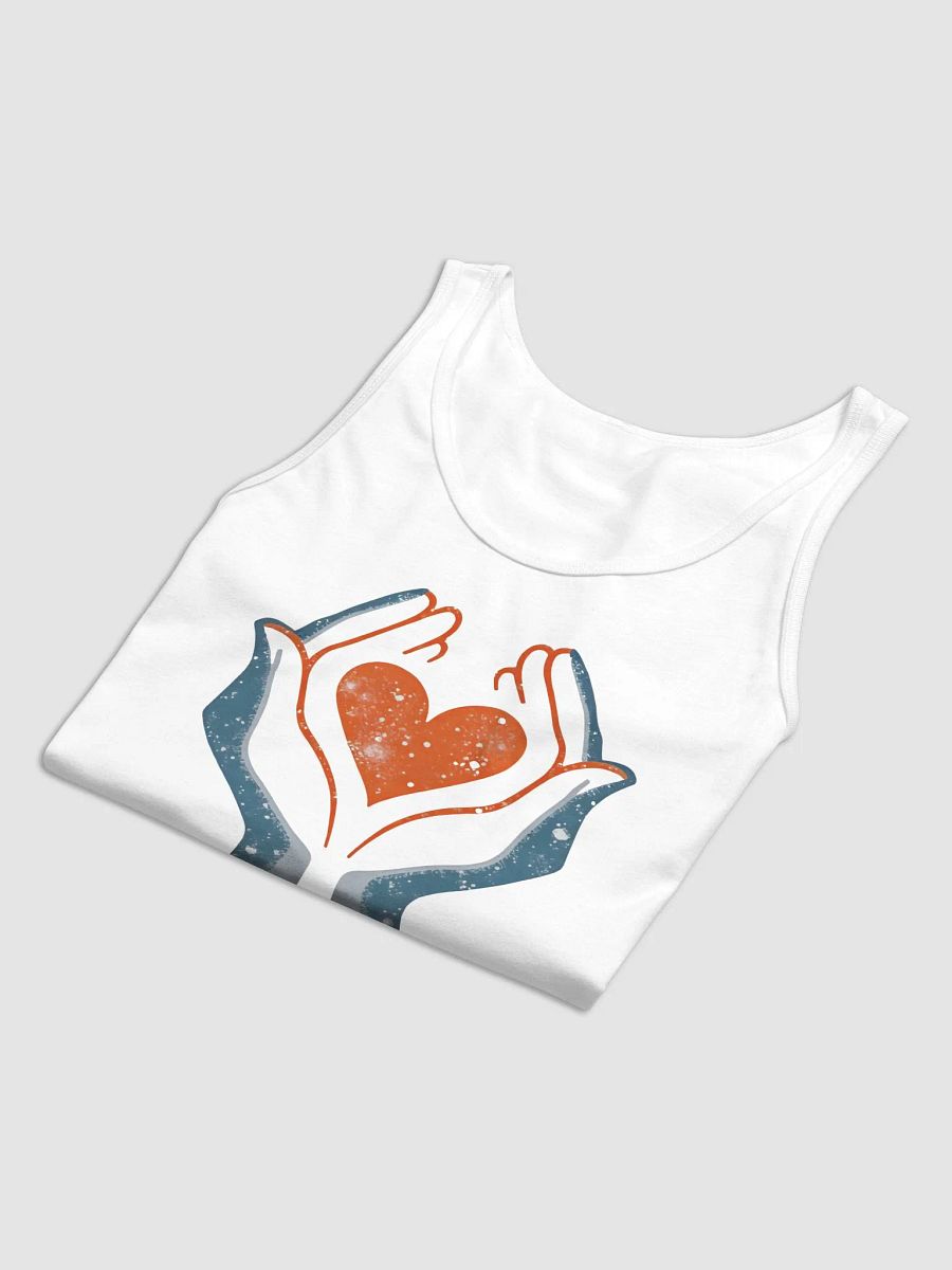 Flaming Heart , Dad's heart, Healing Hands Tank product image (11)