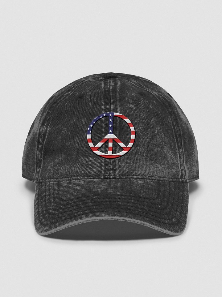 Otto Vintage Wash Dad Hat-Peace product image (1)