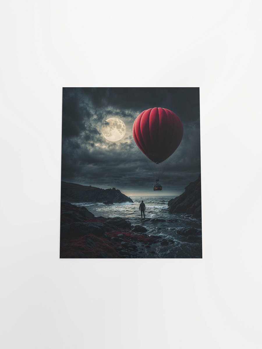 Departure Beneath the Full Moon Matte Poster product image (43)