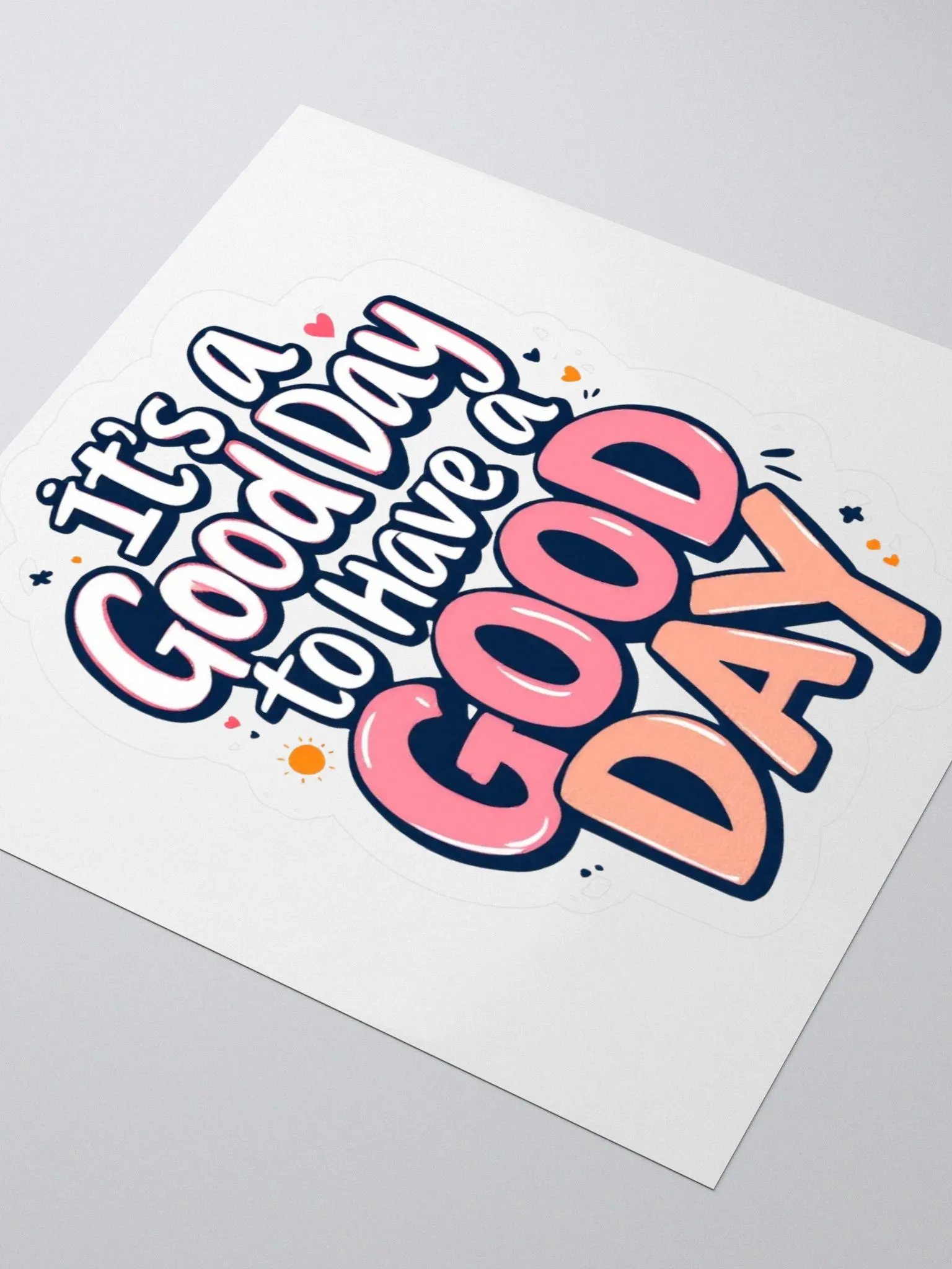 Good Day Kiss Cut Stickers product image (8)