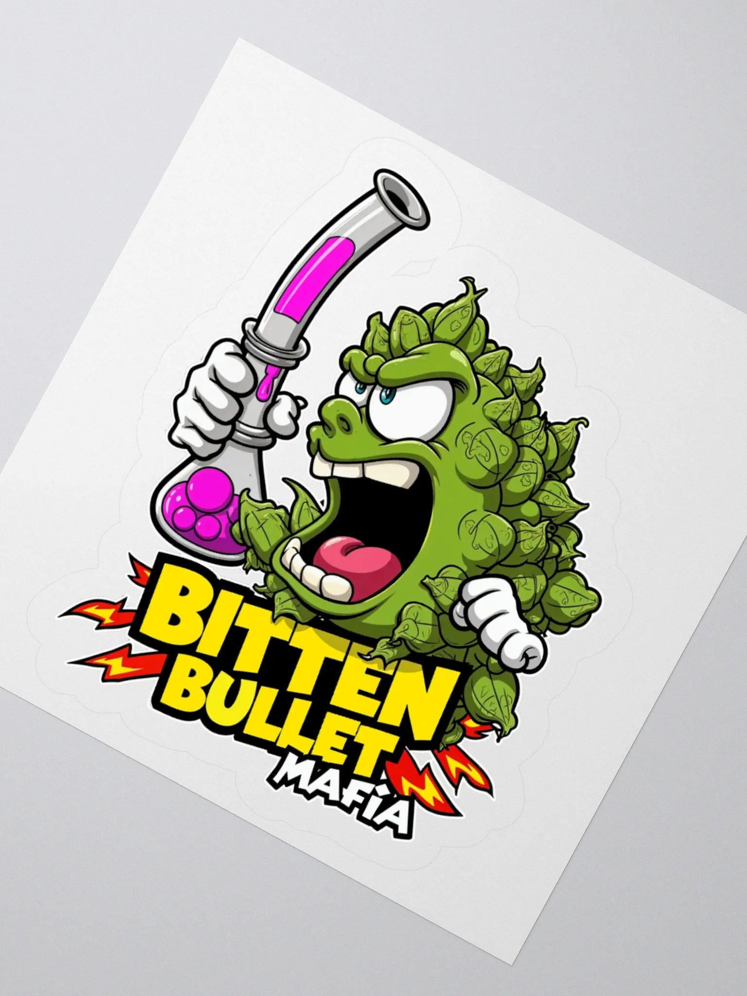 Bitter Bullet Mafia - Bong Budz Sticker product image (2)