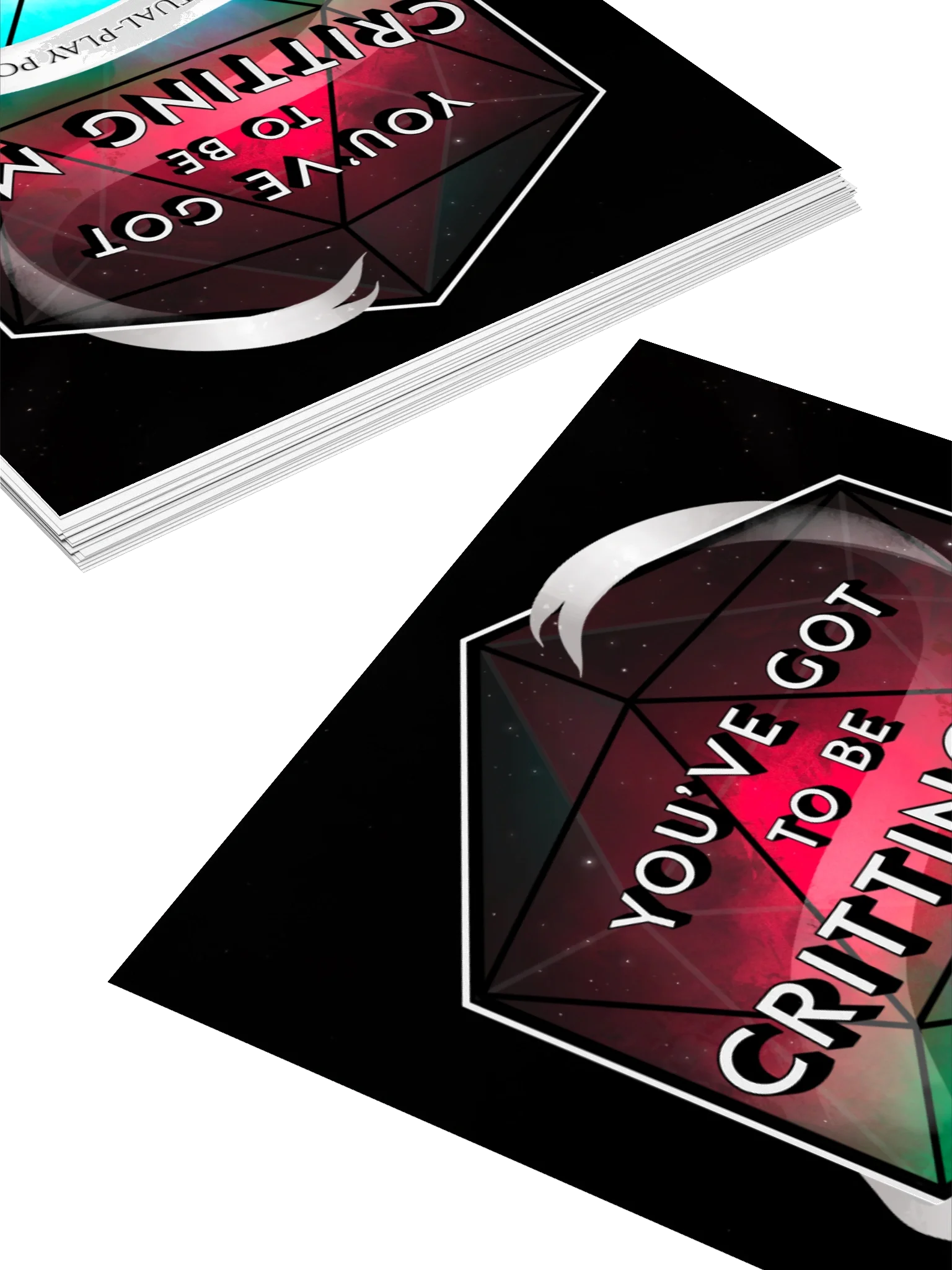 You've Got to Be Critting Me Logo Sticker product image (4)