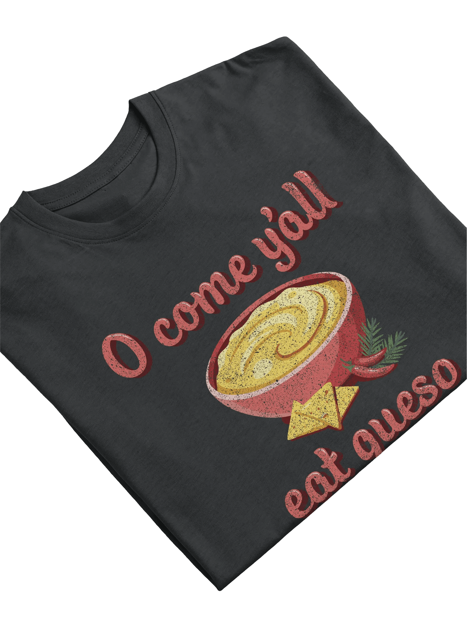 Vintage O Come Y'all Eat Queso Unisex Tee product image (4)