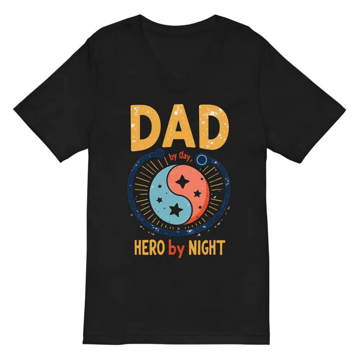 Celestial DAD by Night V-Neck Tee product image (3)
