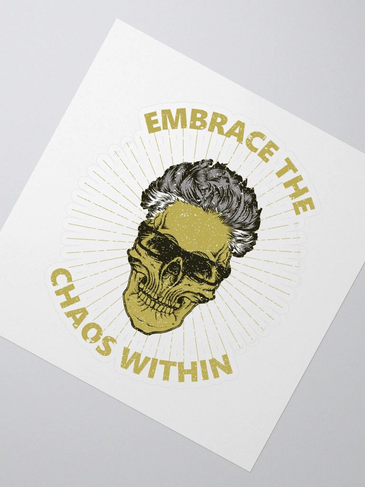 CHAOS WITHIN STICKER product image (6)