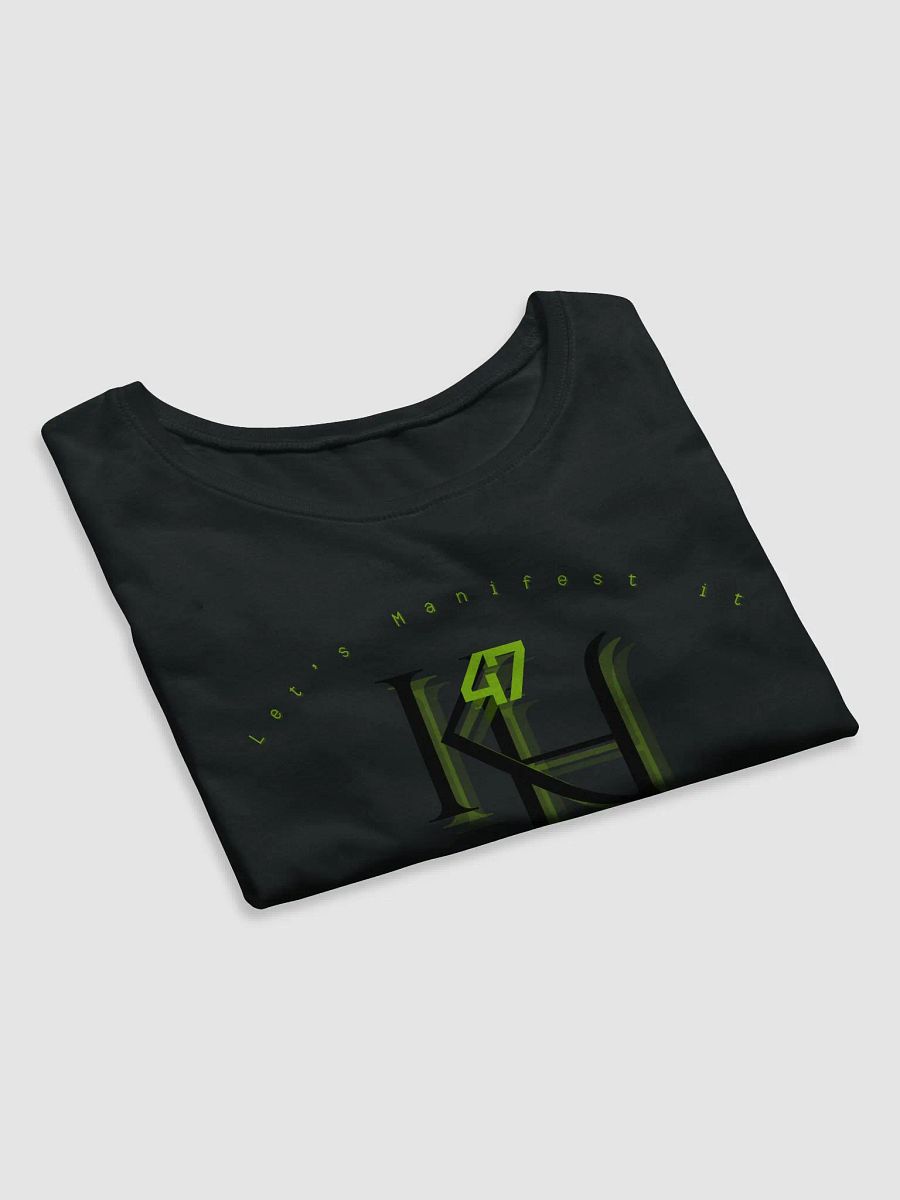 Glitchy Green K.H. Crop Tee product image (14)