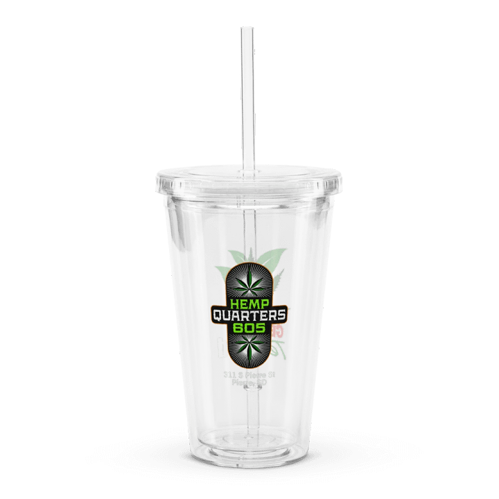 16oz Clear Tumbler HQ/Get THC'd product image (2)