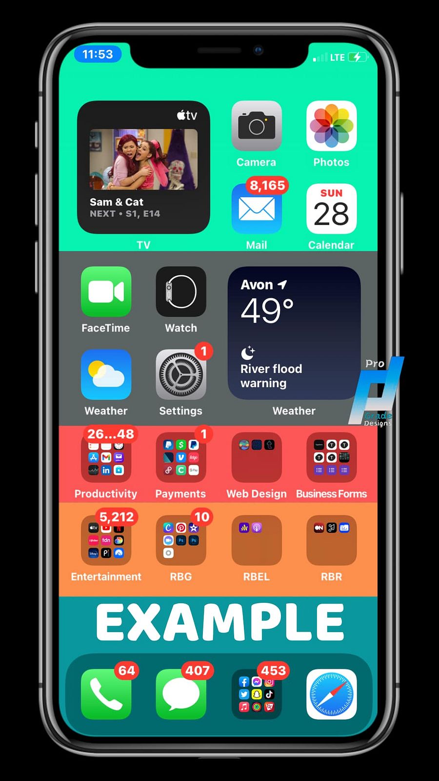 iPhone Organizer Wallpaper product image (4)