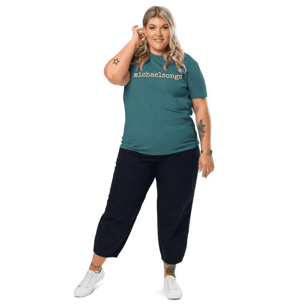 organic tee w/horizontal logo product image (4)