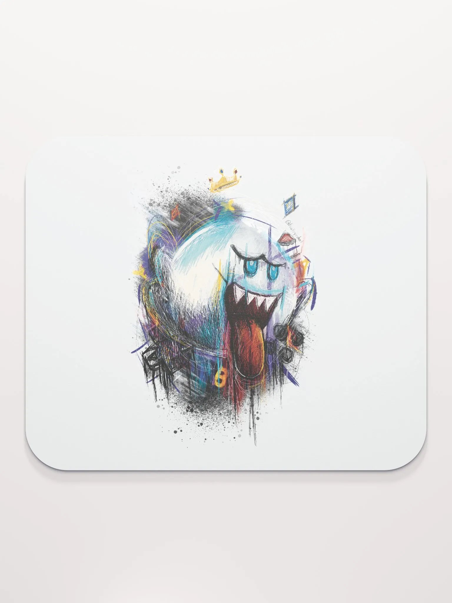 King Boo by StephyJ Mouse Pad product image (2)
