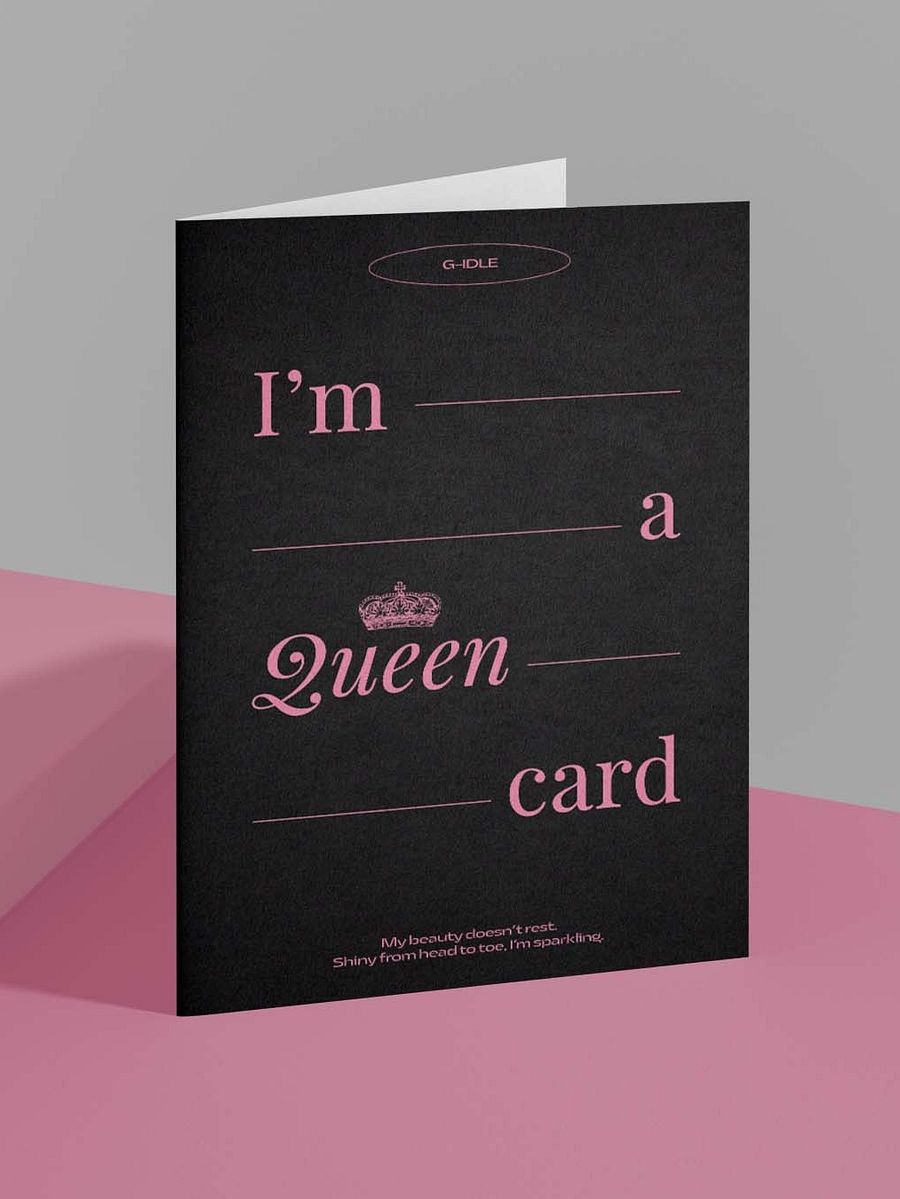 Queencard - G-IDLE KPOP Digital Printable Wall Art Poster (A1 SIZE) - Instant Download product image (3)