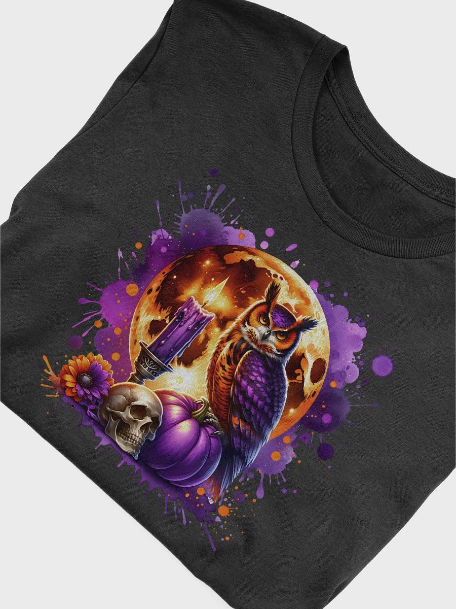 Mystical Halloween Owl T-Shirt product image (3)