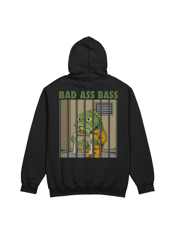 Bad Ass Bass Wanted Hoodie product image (26)