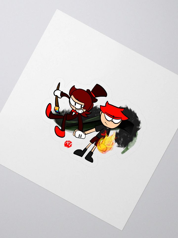 Tendi x Mr. C: Thinner & Flames Sticker product image (2)