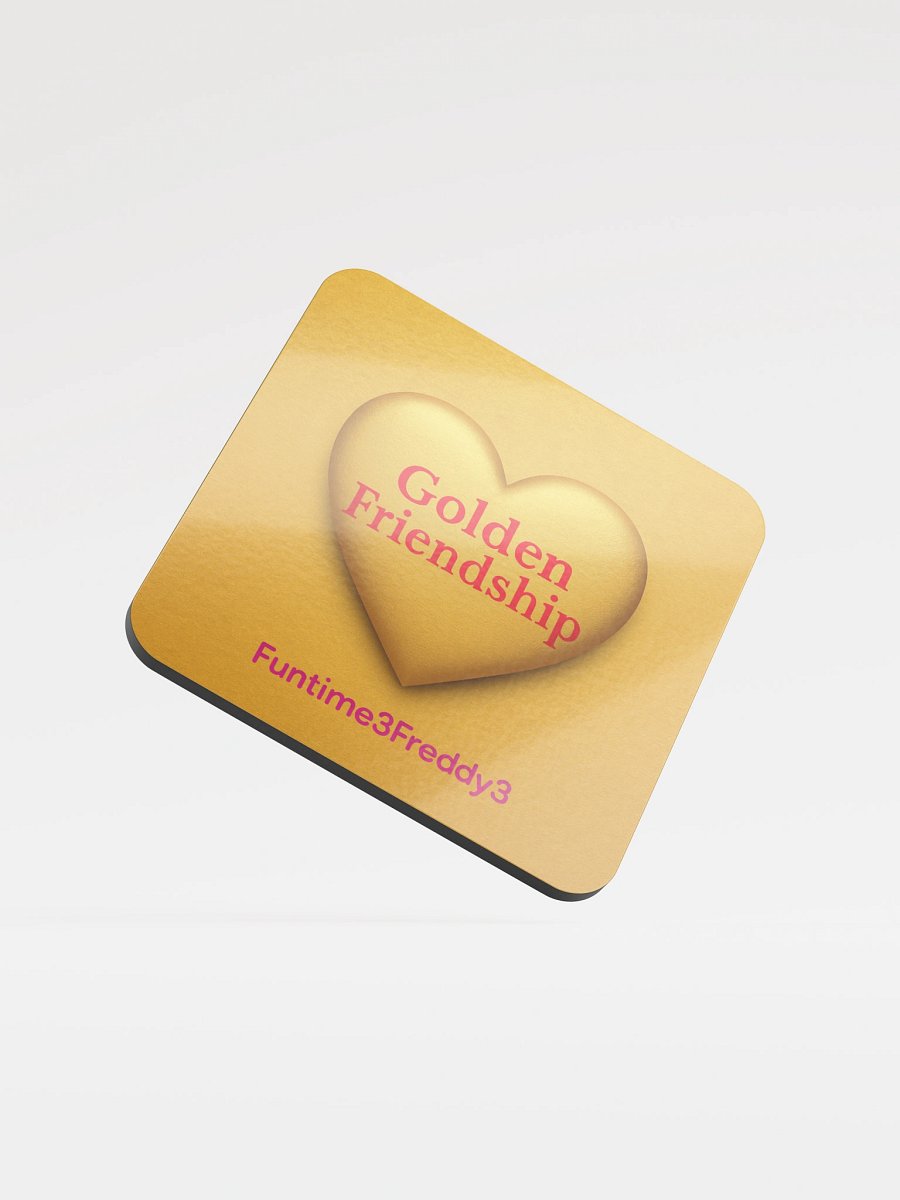 Golden Friendship Coaster product image (1)
