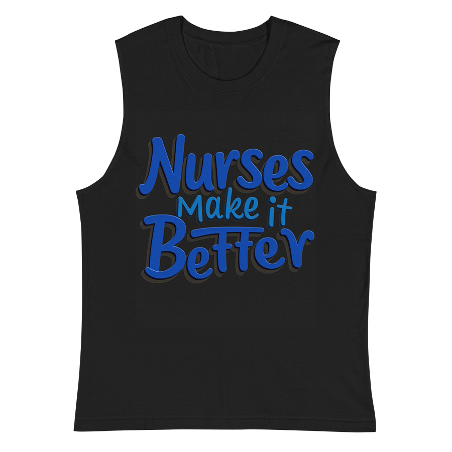Empowerment in Blue Muscle Tank product image (3)