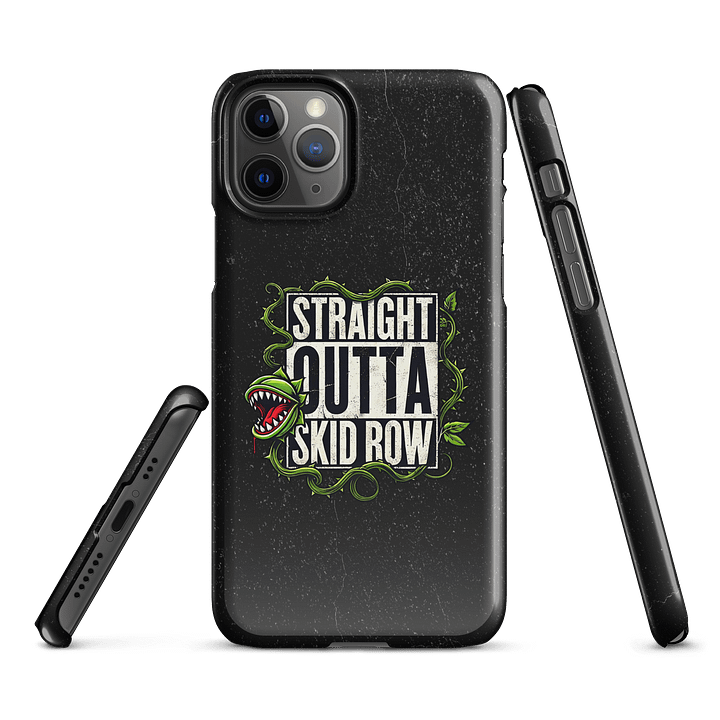 Straight Outta Skid Row Little Shop of Horrors iPhone Case – Snap-On Broadway Phone Cover product image (3)