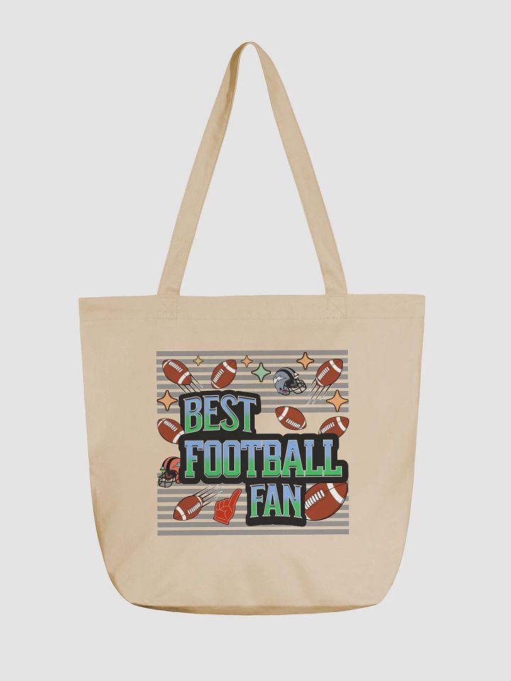 Best Football Fan Eco Tote product image (5)