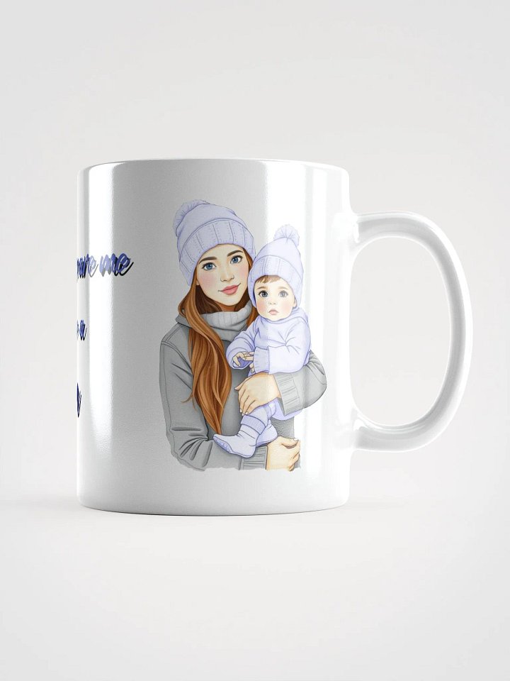 💙Sip in Style, Supermom!💙 (Blue eyes, Brown hair) product image (2)