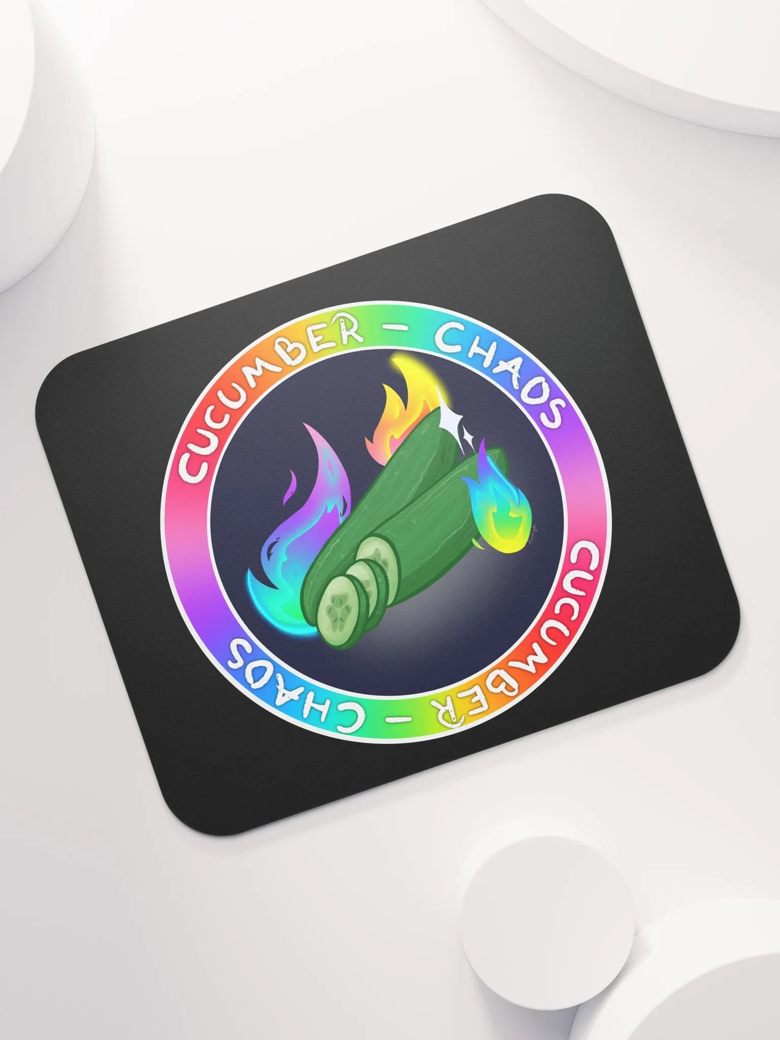 Cucumber Chaos - Mousepad product image (7)
