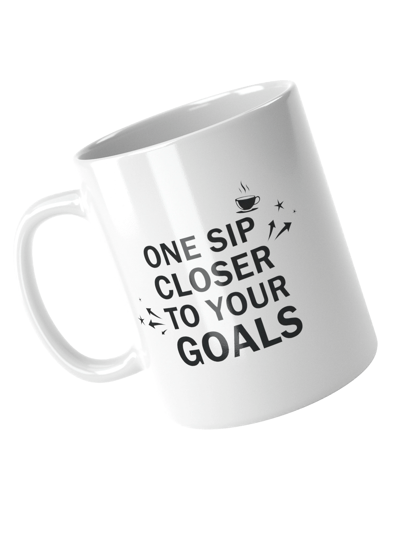 One Sip Closer to Your Goals Motivational Mug – Boost Your Productivity with Every Drink product image (4)