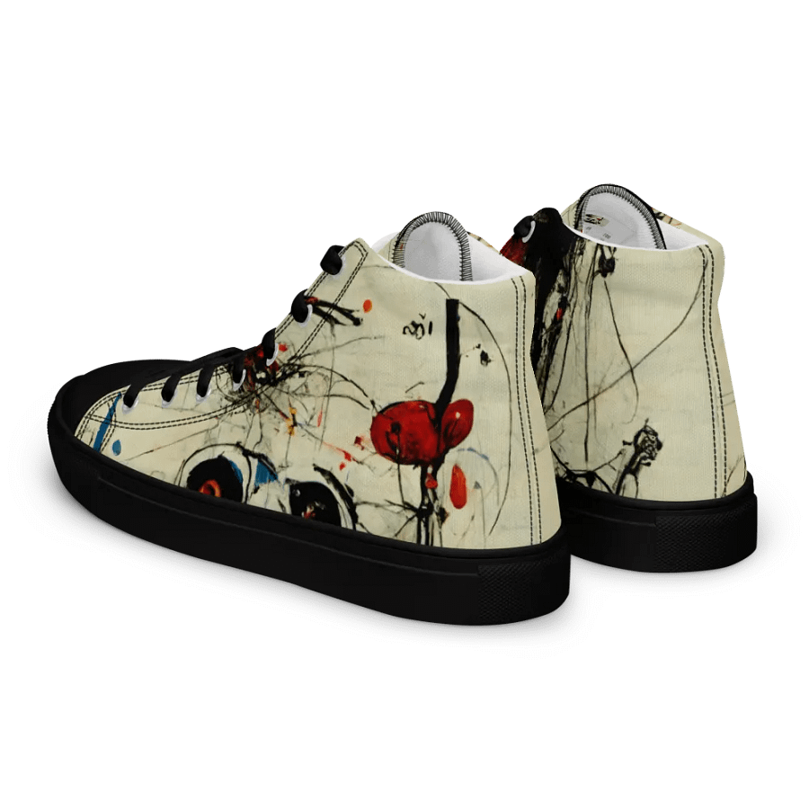 Men's Scream of Style, canvas High Tops product image (5)