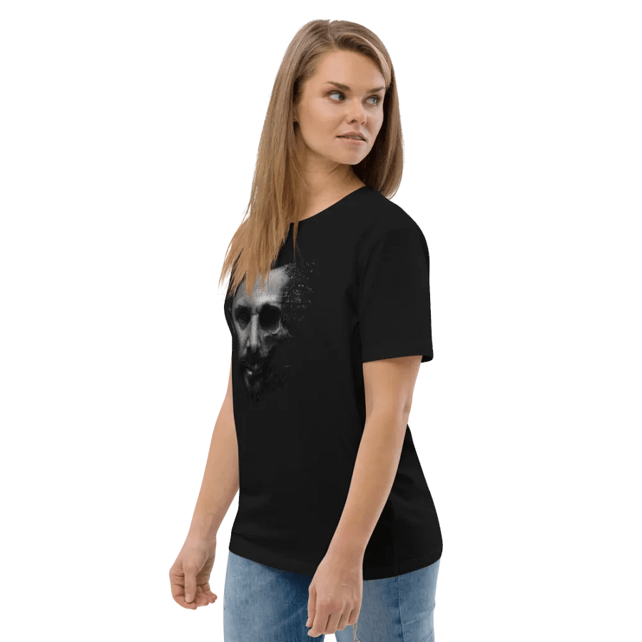 Caspersight Skull Face Ethereal Duality Organic Tee product image (7)