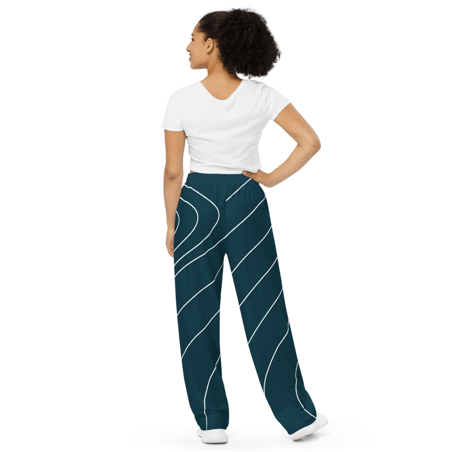 Elevate Unisex Wide-Leg Pants product image (4)