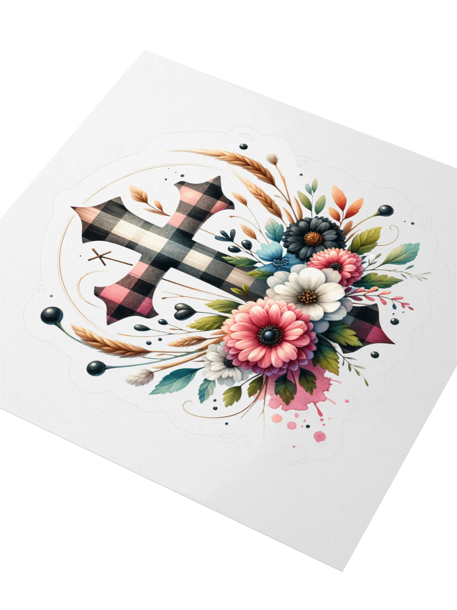 Floral Charm Kiss Cut Stickers. product image (3)
