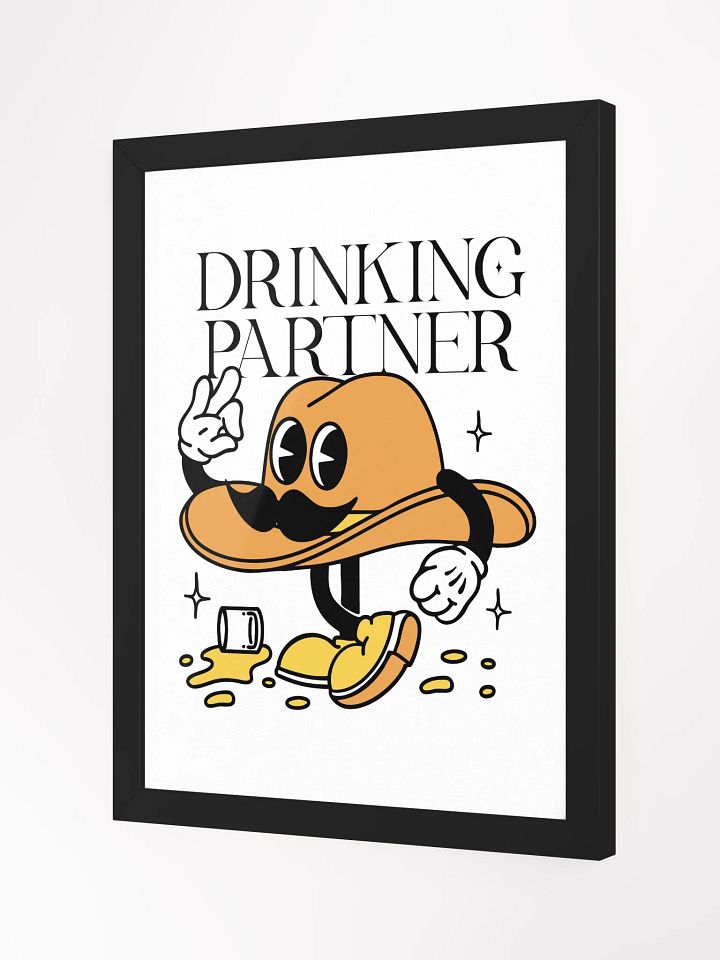 Drinking Partner - Framed Poster product image (2)