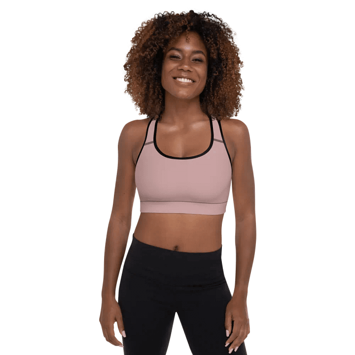 Sleek Comfort Padded Sports Bra product image (2)