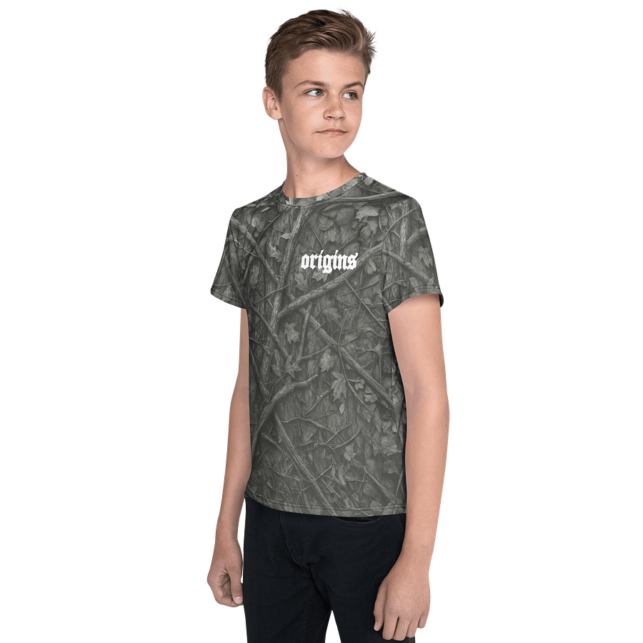 Satellite Society Carolina Camo Youth T-Shirt (Blue Ridge Bark) product image (3)
