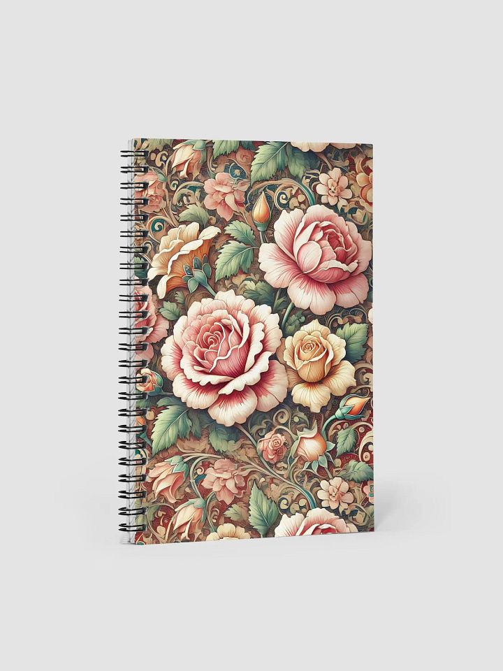 Royal Floral Spiral Notebook product image (1)