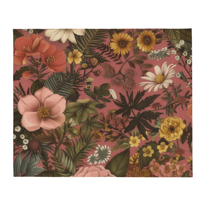 Blossom Dreams Throw Blanket product image (2)